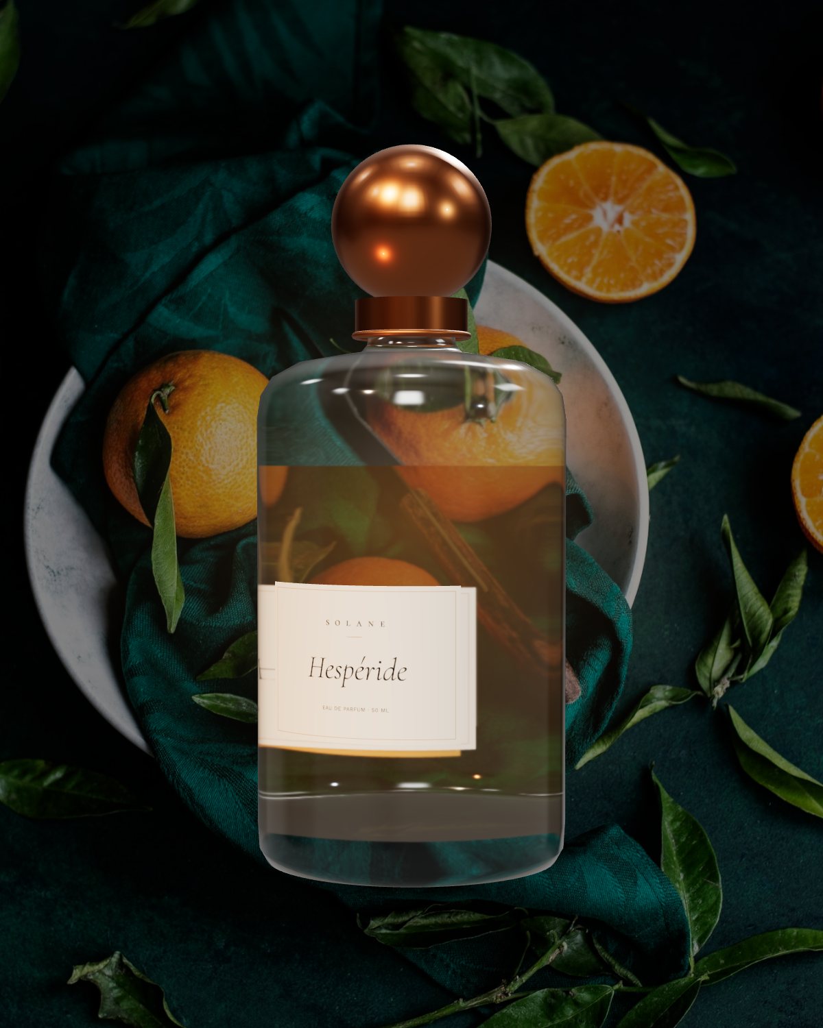 Hespéride, a golden perfume among bitter oranges